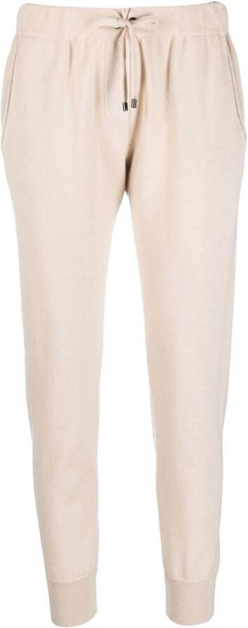 Brunello Cucinelli Trainingsbroek met trekkoord Beige