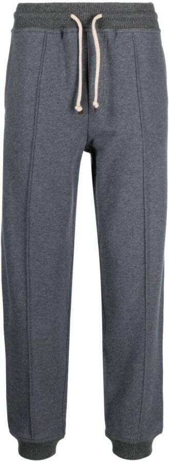 Brunello Cucinelli Trainingsbroek met trekkoord Grijs