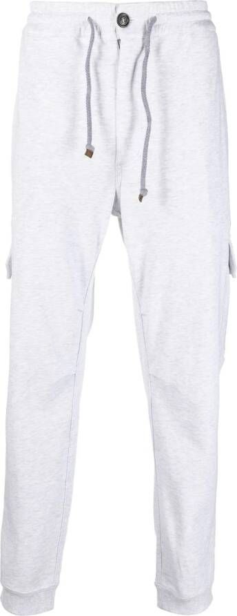 Brunello Cucinelli Trainingsbroek met trekkoord Grijs