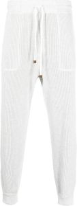 Brunello Cucinelli Trainingsbroek met trekkoordtaille Grijs