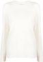 Brunello Cucinelli Trui met boothals Beige - Thumbnail 1
