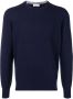 Brunello Cucinelli trui met ronde hals Blauw - Thumbnail 1