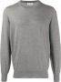 Brunello Cucinelli Trui met ronde hals Grijs - Thumbnail 1