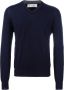 Brunello Cucinelli V-neck jumper Blauw - Thumbnail 1
