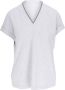 Brunello Cucinelli T-shirt met V-hals Grijs - Thumbnail 1