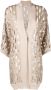 Brunello Cucinelli Vest verfraaid met pailletten Beige - Thumbnail 1