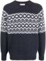 Brunello Cucinelli Wollen trui Blauw - Thumbnail 1