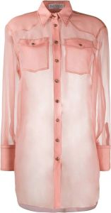 Brunello Cucinelli Zijden blouse Roze