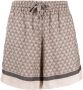 Brunello Cucinelli Zijden shorts Beige - Thumbnail 1