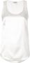 Brunello Cucinelli Zijden tanktop Wit - Thumbnail 1