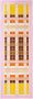 Burberry Geruite sjaal Roze - Thumbnail 1