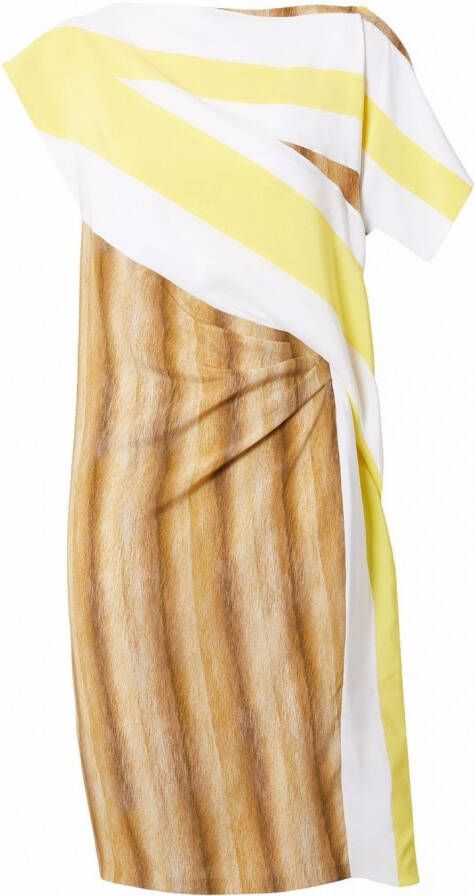Burberry Asymmetrische jurk Wit