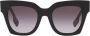 Burberry Eyewear Bio-acetate zonnebril met vierkant montuur Zwart - Thumbnail 1