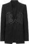 Burberry Blazer met print Zwart - Thumbnail 1