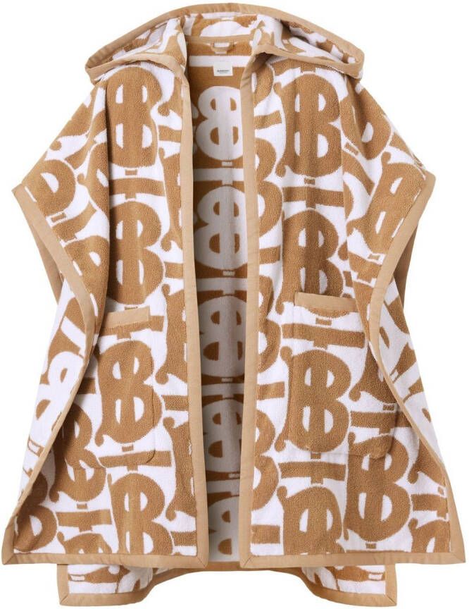 Burberry Cape met monogram Beige