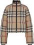 Burberry Cropped donsjack Bruin - Thumbnail 1