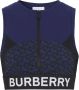 Burberry Cropped top Blauw - Thumbnail 1