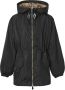 Burberry ECONYL jack met capuchon Zwart - Thumbnail 1