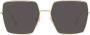 Burberry Eyewear Daphne zonnebril met geruit detail Goud - Thumbnail 1
