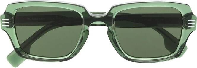 Burberry Eyewear Eldon zonnebril met vierkant montuur Groen