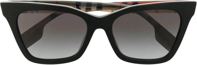 Burberry Eyewear Elsa zonnebril met Vintage check Zwart