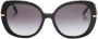 Burberry Eyewear Eugenie zonnebril met streep Zwart - Thumbnail 1