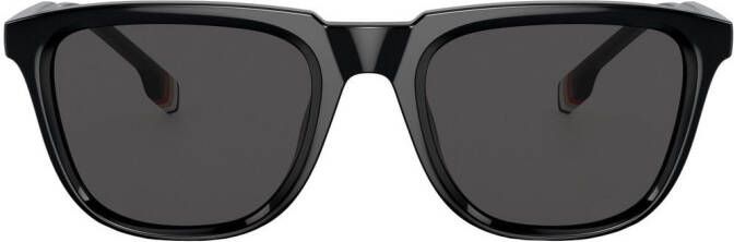 Burberry Eyewear George zonnebril met logo Zwart