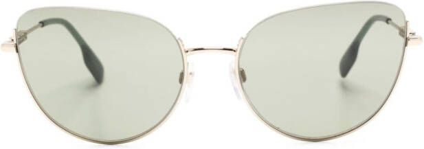 Burberry Eyewear Harper zonnebril met piloten montuur Goud