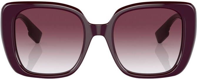 Burberry Eyewear Helena zonnebril met logo Rood