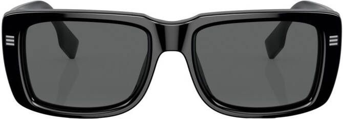 Burberry Eyewear Jarvis zonnebril met vierkant montuur Zwart