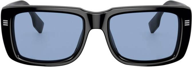Burberry Eyewear Jarvis zonnebril met vierkant montuur Zwart