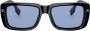 Burberry Eyewear Jarvis zonnebril met vierkant montuur Zwart - Thumbnail 1