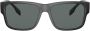Burberry Eyewear Knight zonnebril met vierkant montuur Zwart - Thumbnail 1