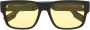 Burberry Eyewear Knight zonnebril met vierkant montuur Zwart - Thumbnail 1
