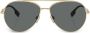 Burberry Eyewear Zonnebril met piloten montuur Goud - Thumbnail 1