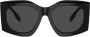 Burberry Eyewear Madeline zonnebril met logoprint Zwart - Thumbnail 1