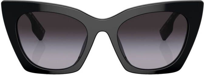 Burberry Eyewear Zonnebril met cat-eye montuur Zwart