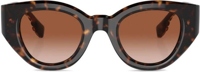 Burberry Eyewear Meadow zonnebril met getinte glazen Bruin