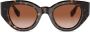 Burberry Eyewear Meadow zonnebril met getinte glazen Bruin - Thumbnail 1