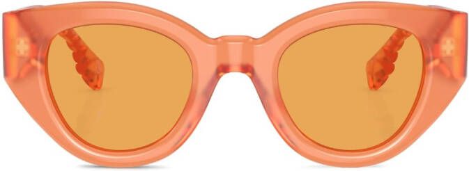 Burberry Eyewear Meadow zonnebril met getinte glazen Oranje
