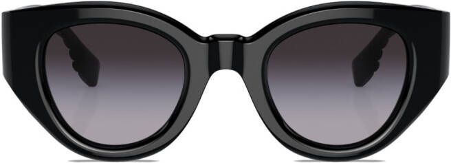 Burberry Eyewear Meadow zonnebril met getinte glazen Zwart