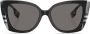 Burberry Eyewear Zonnebril met cat-eye montuur Zwart - Thumbnail 1