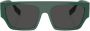 Burberry Eyewear Micah zonnebril met vierkant montuur Groen - Thumbnail 1