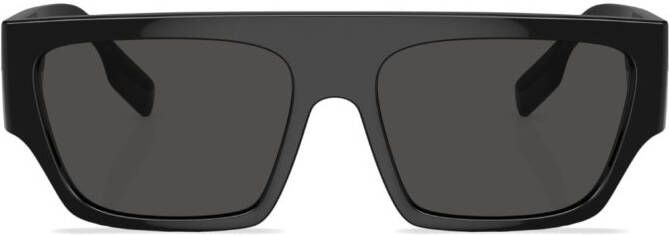 Burberry Eyewear Micah zonnebril met vierkant montuur Zwart