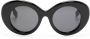 Burberry Eyewear Zonnebril met oversized rond montuur Zwart - Thumbnail 1