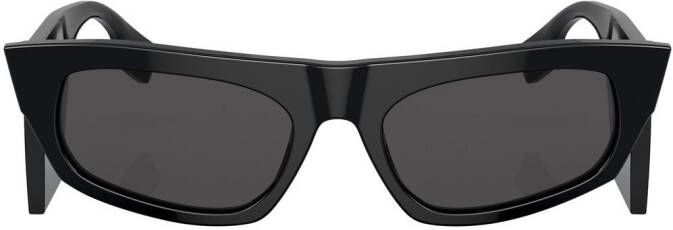 Burberry Eyewear Zonnebril met logo Zwart