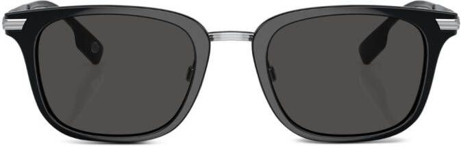 Burberry Eyewear Zonnebril met vierkant montuur Zwart