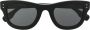 Burberry Eyewear Sidney zonnebril met oversized montuur Zwart - Thumbnail 1