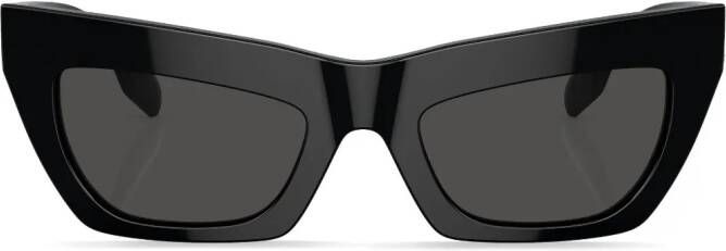 Burberry Eyewear Zonnebril met cat-eye montuur Zwart