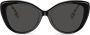 Burberry Eyewear Zonnebril met cat-eye montuur Zwart - Thumbnail 1